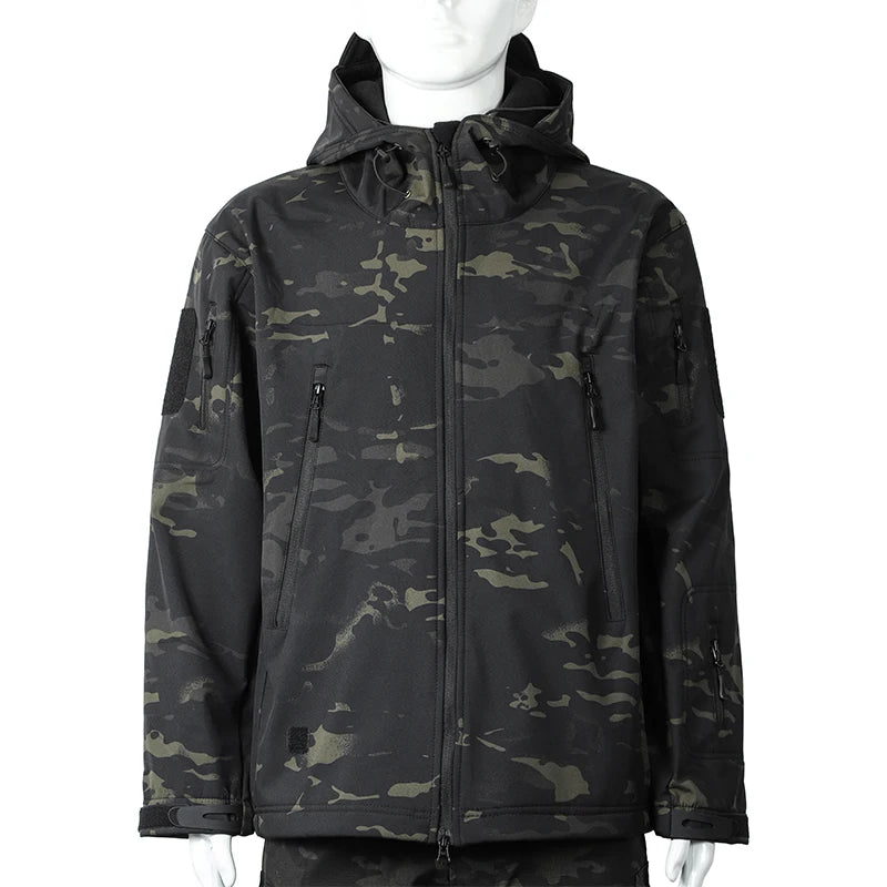 Men’s Softshell Jacket with Hood