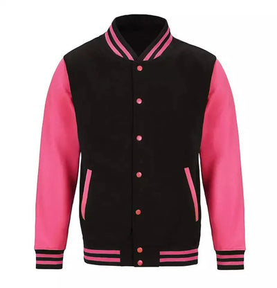 Unisex Varsity Jacket, Cotton–Poly Blend