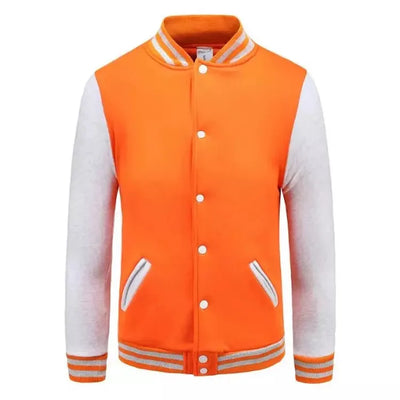 Unisex Varsity Jacket, Cotton–Poly Blend